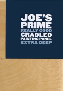 Joe&rsquo;s Prime Cradled Painting Panels 